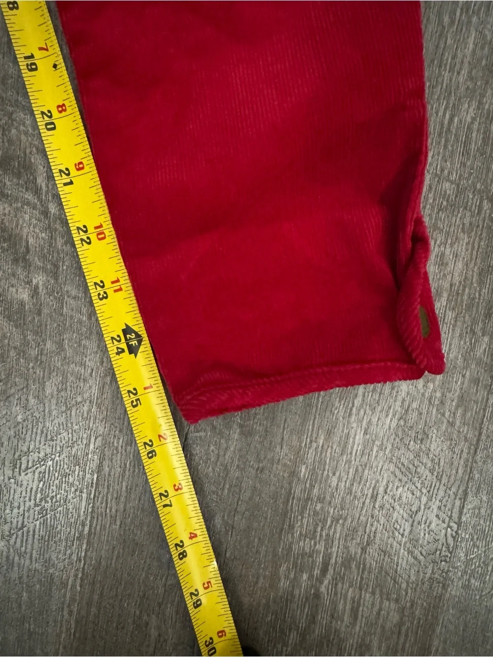 Ralph Lauren Red Corduroy Riding Breech Pants Sz Girls 14 Holidays Luxury